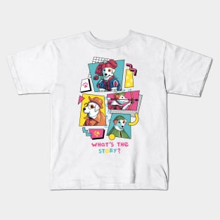 What's the Story, Wishbone? // Tv Show, 90s, Jack Russell Kids T-Shirt